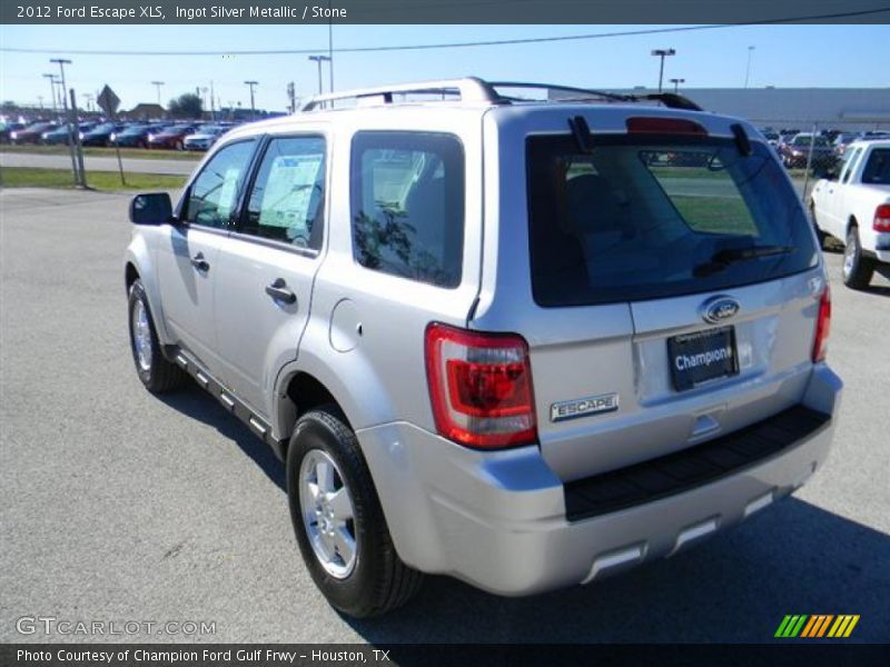 Ingot Silver Metallic / Stone 2012 Ford Escape XLS