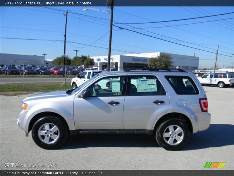Ingot Silver Metallic / Stone 2012 Ford Escape XLS