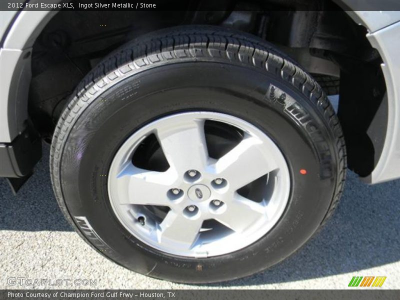 Ingot Silver Metallic / Stone 2012 Ford Escape XLS