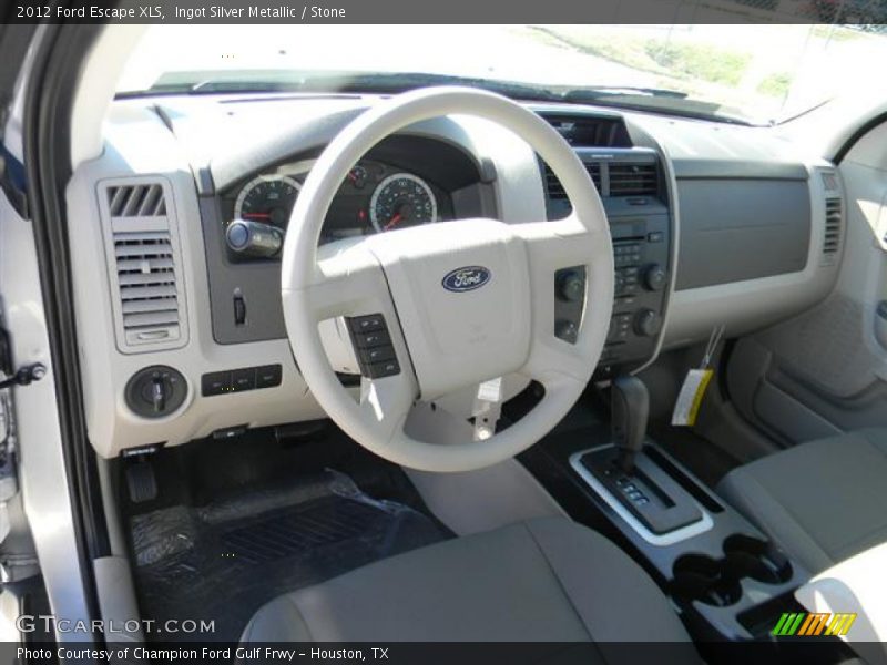 Ingot Silver Metallic / Stone 2012 Ford Escape XLS