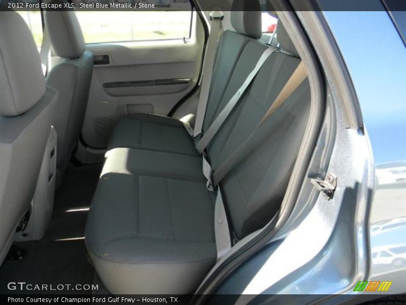 Steel Blue Metallic / Stone 2012 Ford Escape XLS