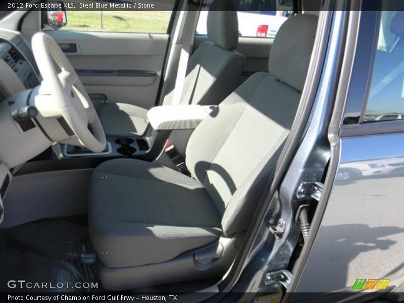 Steel Blue Metallic / Stone 2012 Ford Escape XLS