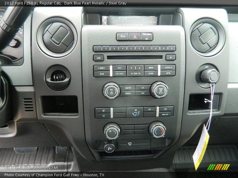 Controls of 2012 F150 XL Regular Cab