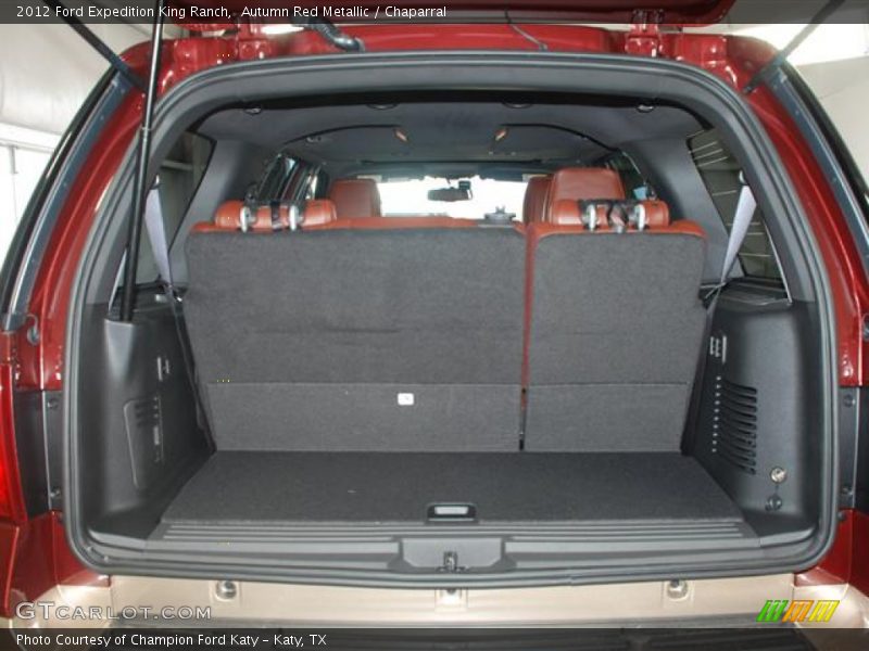  2012 Expedition King Ranch Trunk