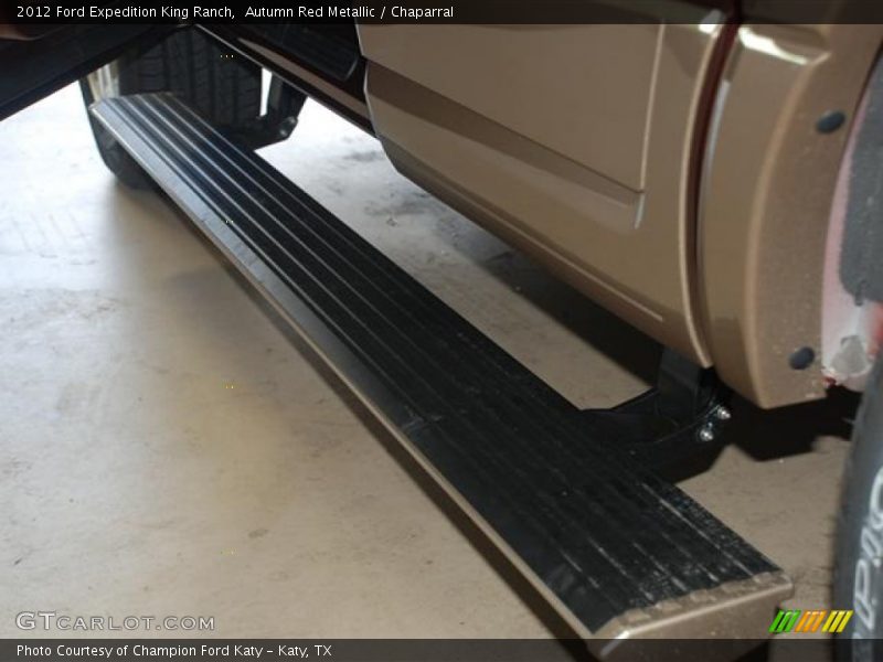 Autumn Red Metallic / Chaparral 2012 Ford Expedition King Ranch