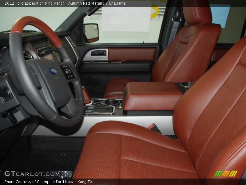 2012 Expedition King Ranch Chaparral Interior