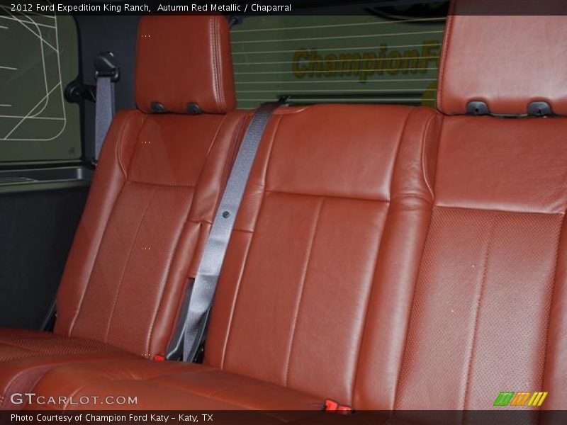  2012 Expedition King Ranch Chaparral Interior