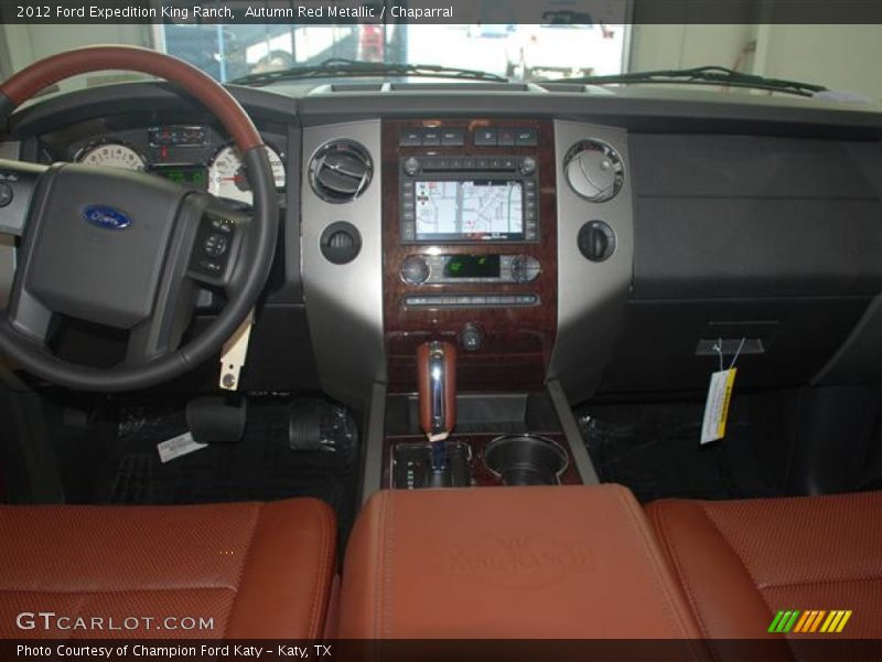 Autumn Red Metallic / Chaparral 2012 Ford Expedition King Ranch