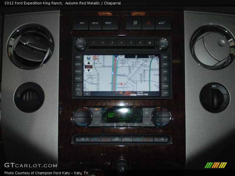 Autumn Red Metallic / Chaparral 2012 Ford Expedition King Ranch