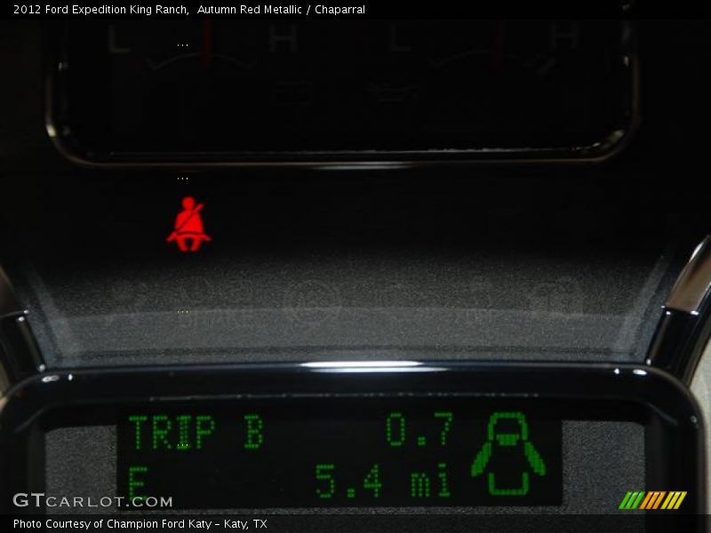 Autumn Red Metallic / Chaparral 2012 Ford Expedition King Ranch