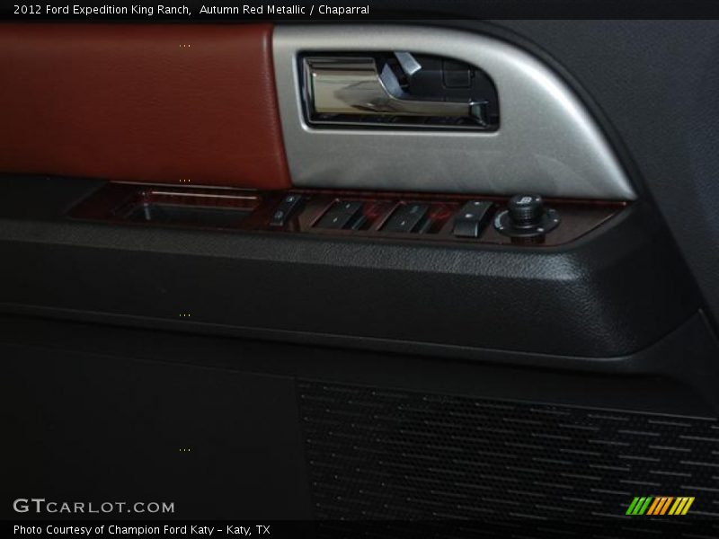 Autumn Red Metallic / Chaparral 2012 Ford Expedition King Ranch