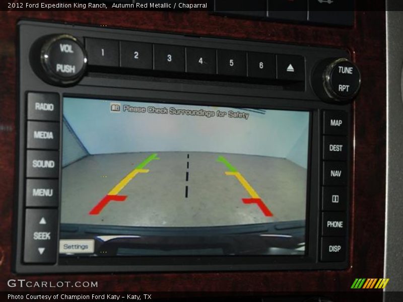 Autumn Red Metallic / Chaparral 2012 Ford Expedition King Ranch