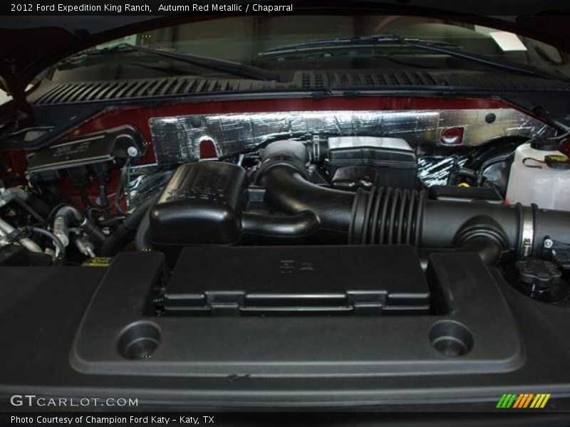 Autumn Red Metallic / Chaparral 2012 Ford Expedition King Ranch