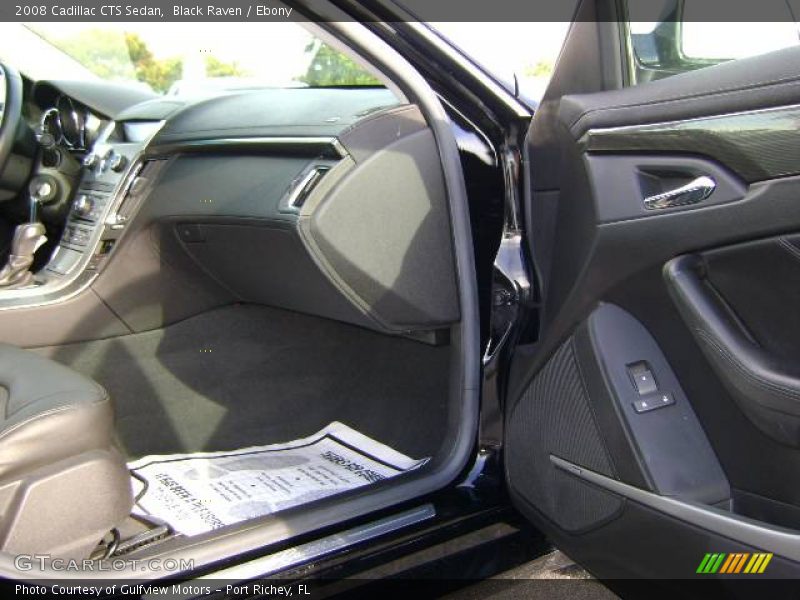 Black Raven / Ebony 2008 Cadillac CTS Sedan