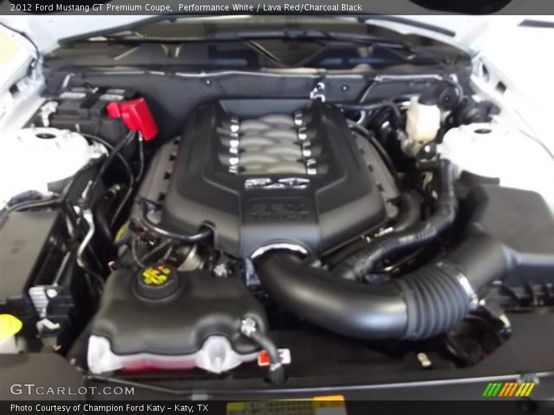  2012 Mustang GT Premium Coupe Engine - 5.0 Liter DOHC 32-Valve Ti-VCT V8