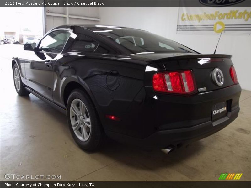 Black / Charcoal Black 2012 Ford Mustang V6 Coupe