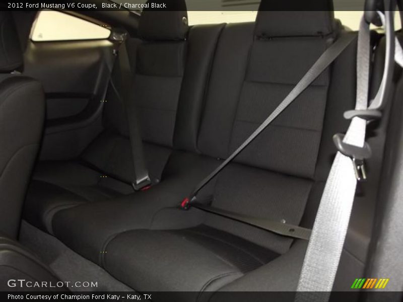 Black / Charcoal Black 2012 Ford Mustang V6 Coupe