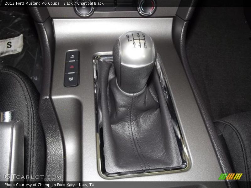  2012 Mustang V6 Coupe 6 Speed Manual Shifter
