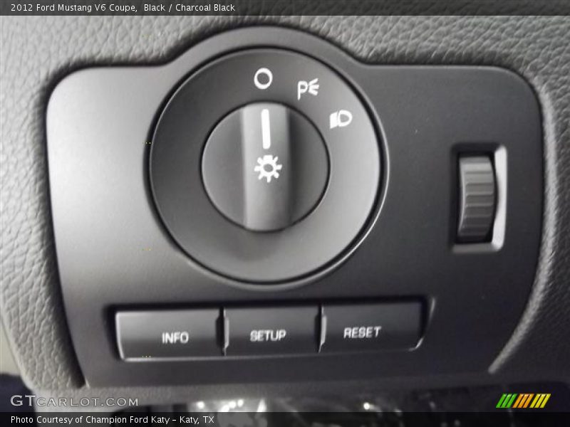 Black / Charcoal Black 2012 Ford Mustang V6 Coupe