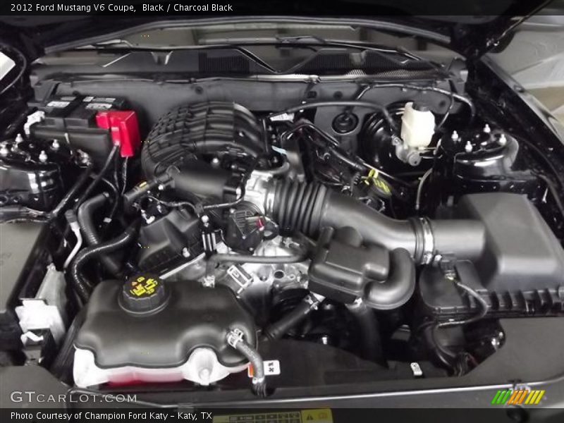  2012 Mustang V6 Coupe Engine - 3.7 Liter DOHC 24-Valve Ti-VCT V6