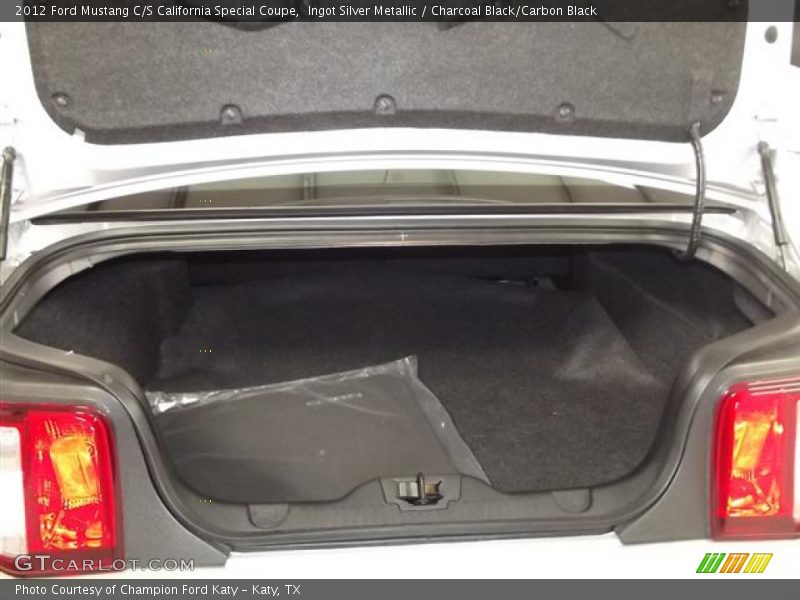  2012 Mustang C/S California Special Coupe Trunk