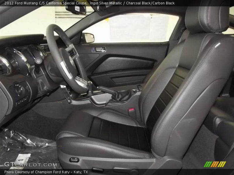  2012 Mustang C/S California Special Coupe Charcoal Black/Carbon Black Interior