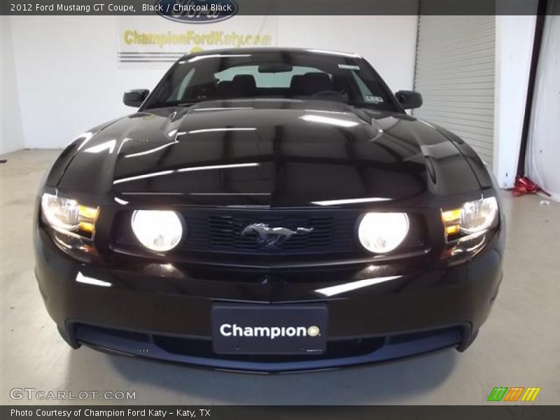 Black / Charcoal Black 2012 Ford Mustang GT Coupe