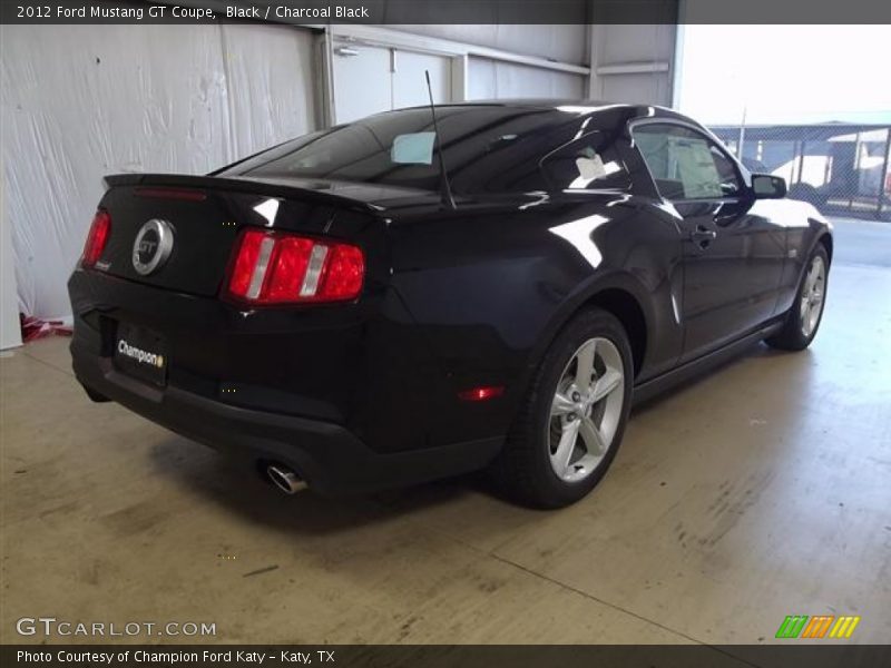 Black / Charcoal Black 2012 Ford Mustang GT Coupe