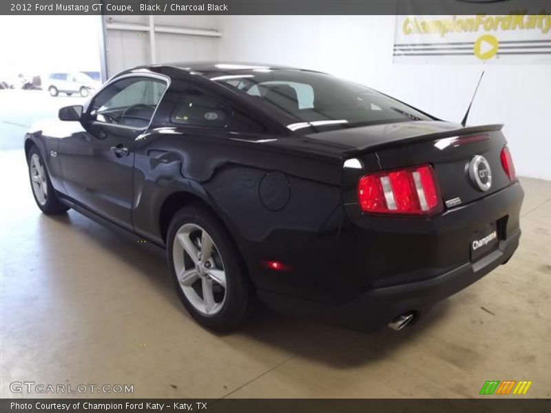 Black / Charcoal Black 2012 Ford Mustang GT Coupe