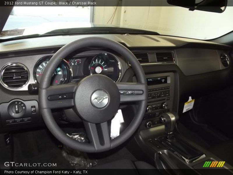 Black / Charcoal Black 2012 Ford Mustang GT Coupe