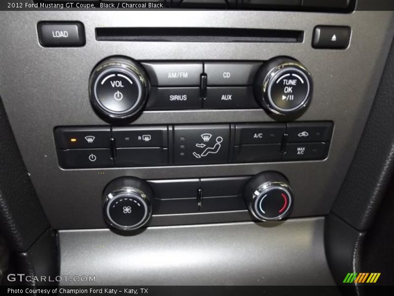 Black / Charcoal Black 2012 Ford Mustang GT Coupe