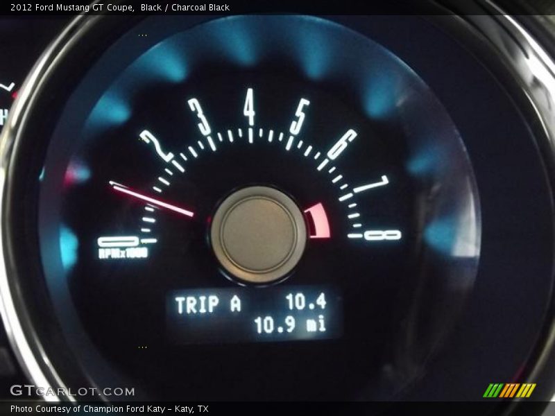 Black / Charcoal Black 2012 Ford Mustang GT Coupe