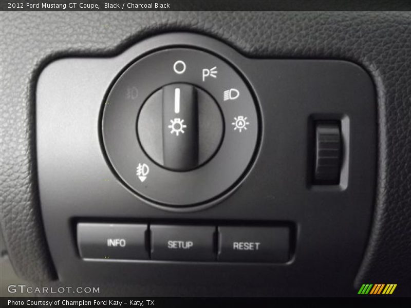 Black / Charcoal Black 2012 Ford Mustang GT Coupe