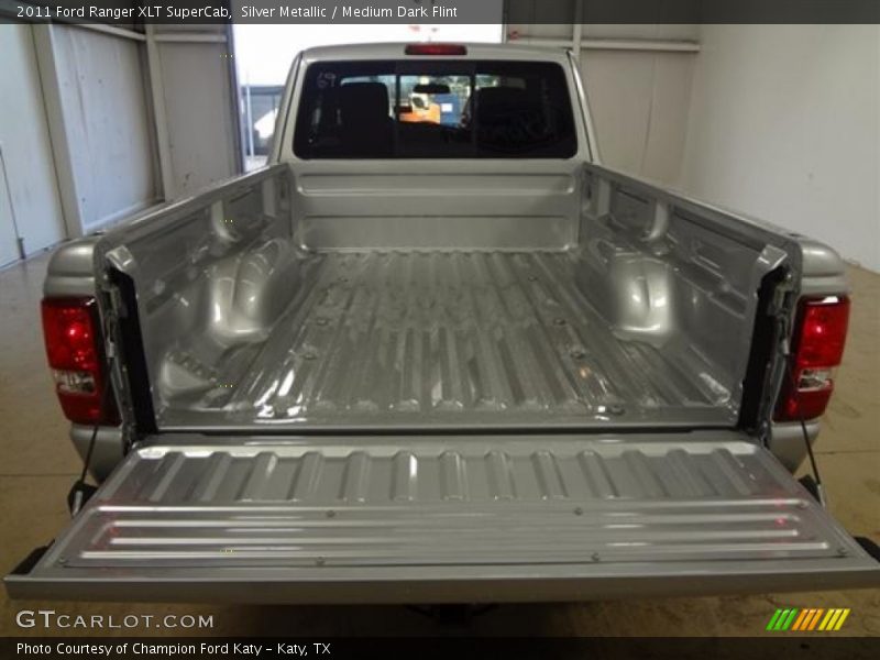 Silver Metallic / Medium Dark Flint 2011 Ford Ranger XLT SuperCab