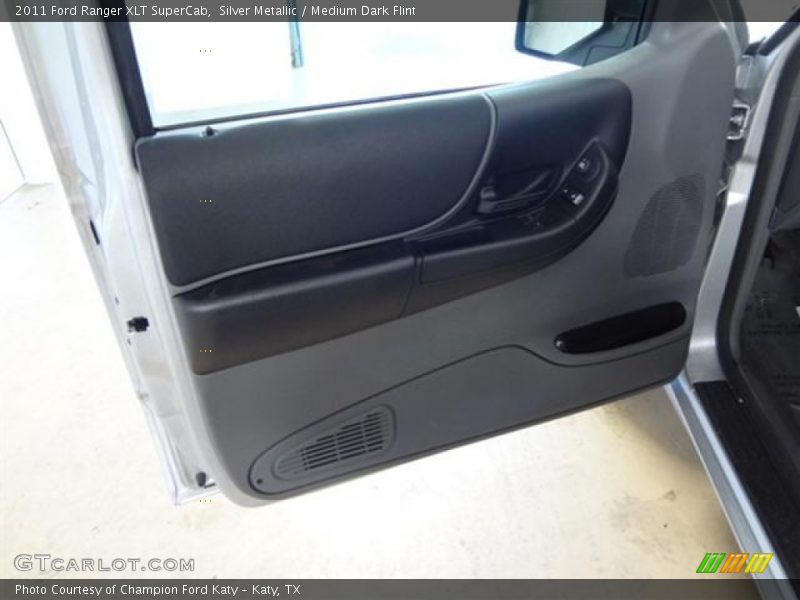 Silver Metallic / Medium Dark Flint 2011 Ford Ranger XLT SuperCab