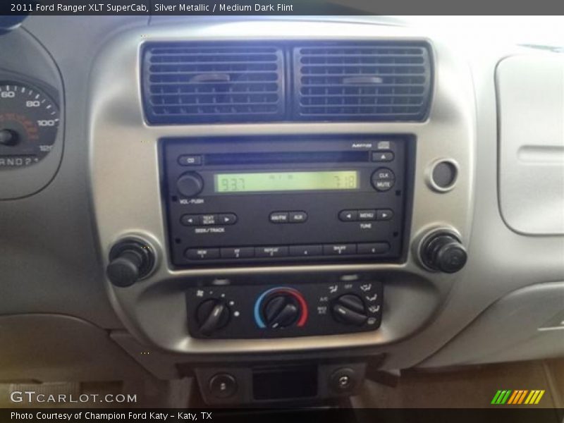 Silver Metallic / Medium Dark Flint 2011 Ford Ranger XLT SuperCab