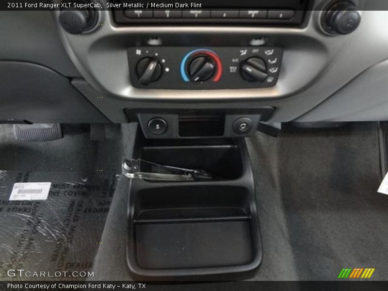 Silver Metallic / Medium Dark Flint 2011 Ford Ranger XLT SuperCab