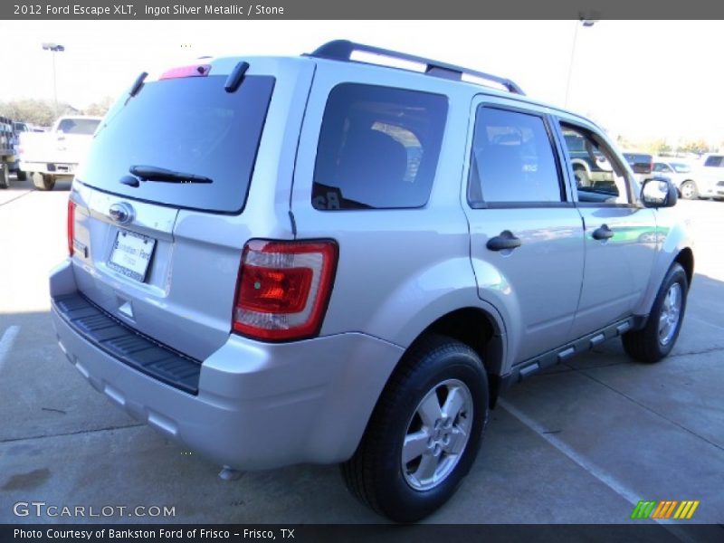 Ingot Silver Metallic / Stone 2012 Ford Escape XLT