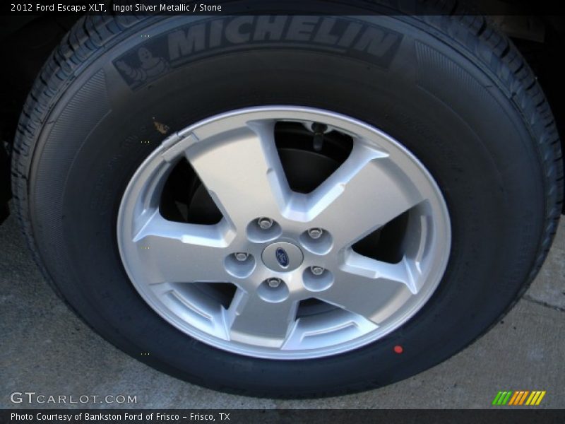 Ingot Silver Metallic / Stone 2012 Ford Escape XLT