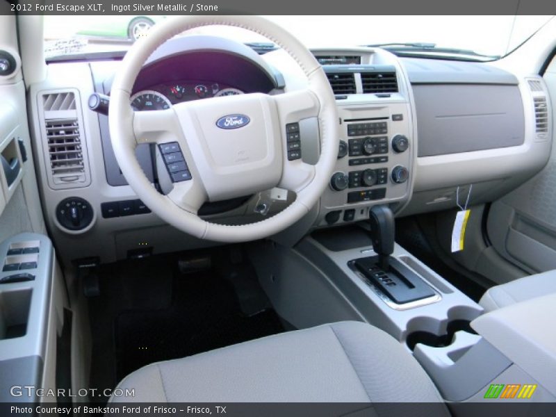 Ingot Silver Metallic / Stone 2012 Ford Escape XLT