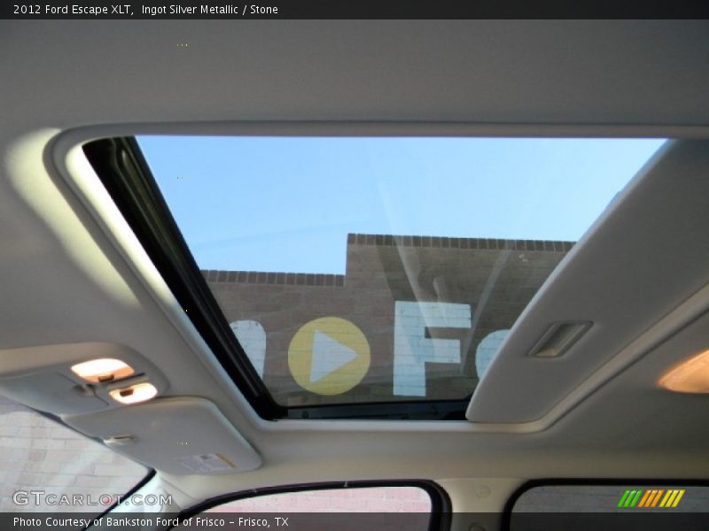 Ingot Silver Metallic / Stone 2012 Ford Escape XLT