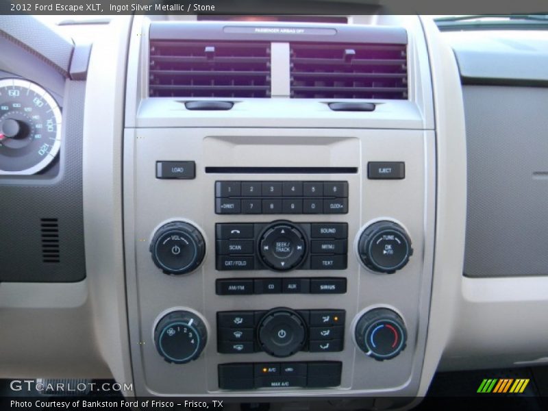 Ingot Silver Metallic / Stone 2012 Ford Escape XLT