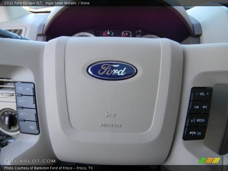Ingot Silver Metallic / Stone 2012 Ford Escape XLT
