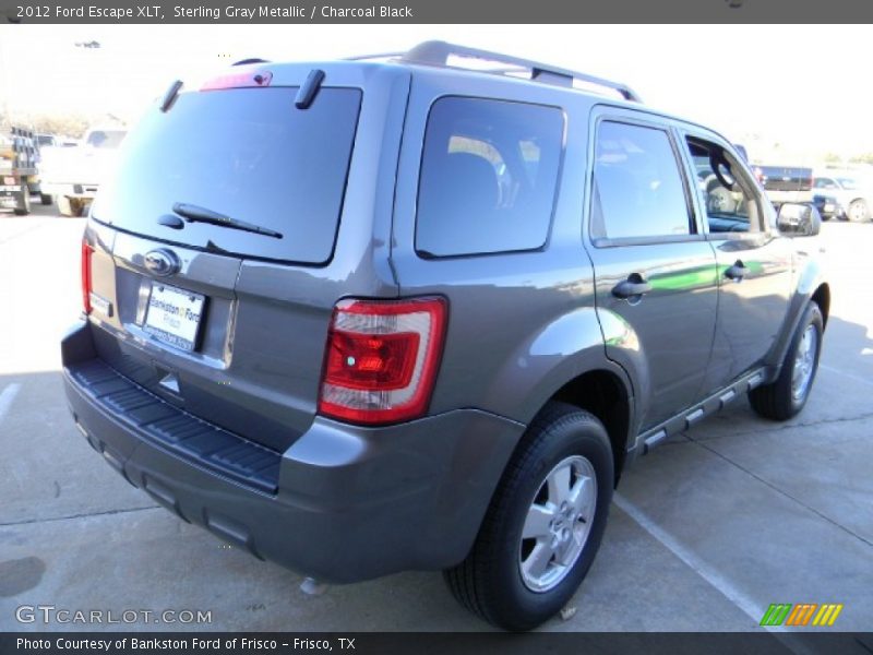Sterling Gray Metallic / Charcoal Black 2012 Ford Escape XLT