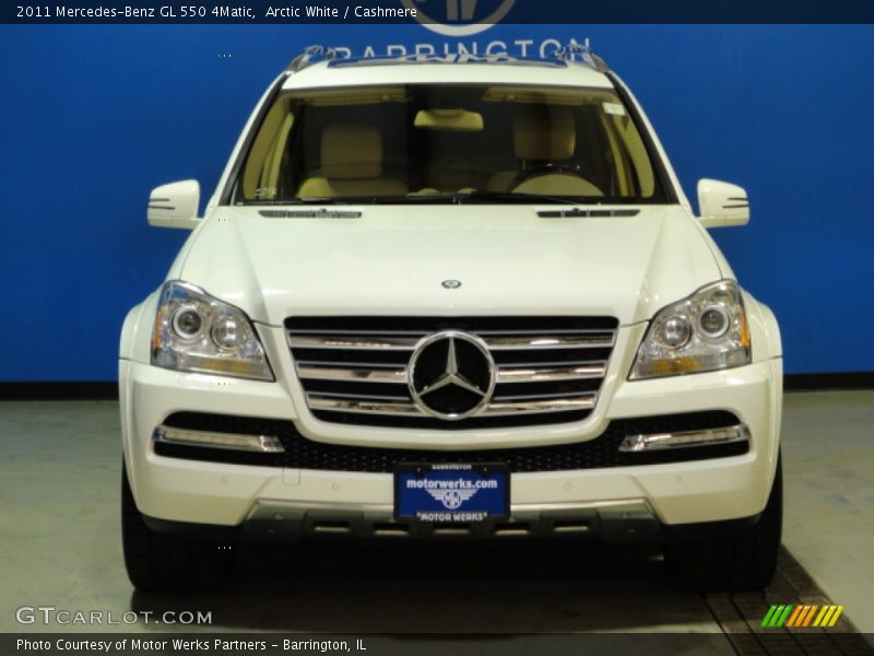 Arctic White / Cashmere 2011 Mercedes-Benz GL 550 4Matic