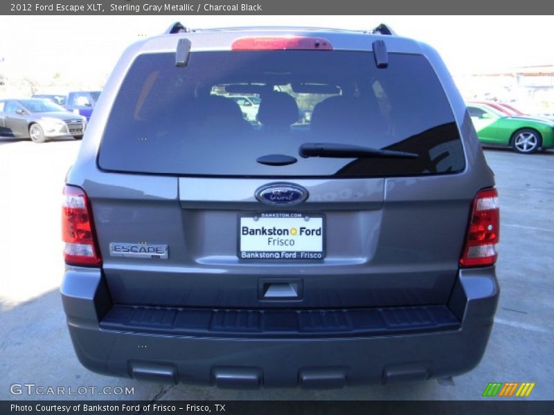 Sterling Gray Metallic / Charcoal Black 2012 Ford Escape XLT