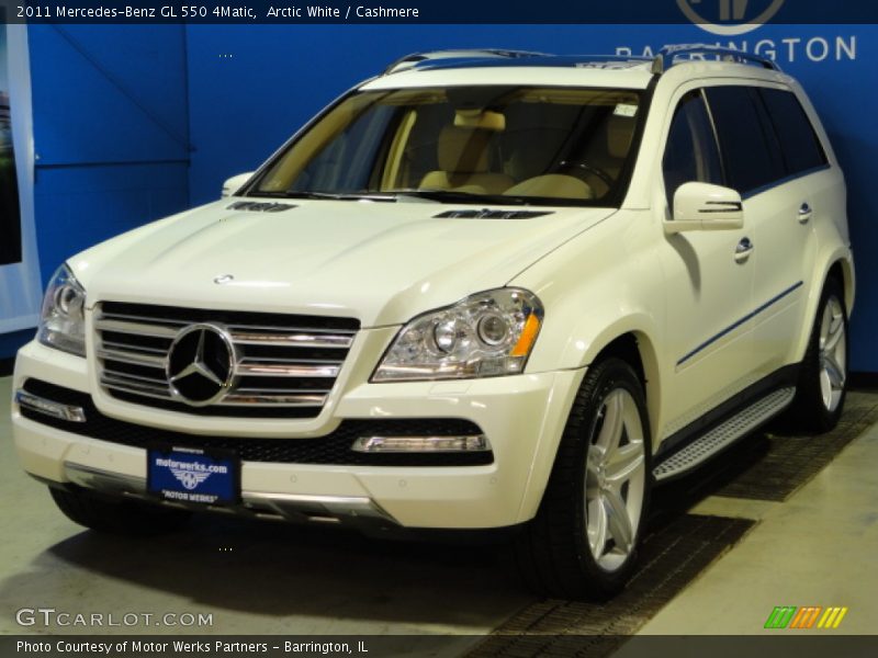 Arctic White / Cashmere 2011 Mercedes-Benz GL 550 4Matic