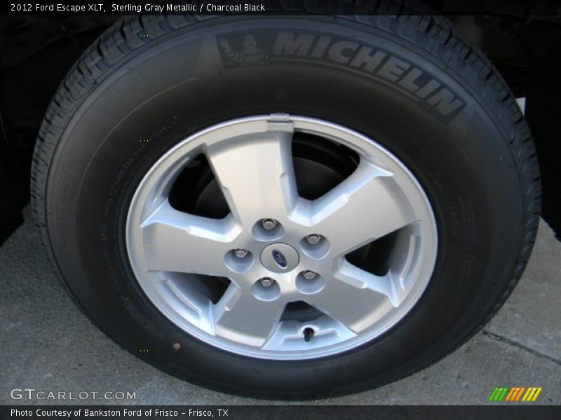 Sterling Gray Metallic / Charcoal Black 2012 Ford Escape XLT