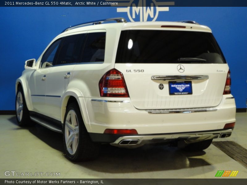 Arctic White / Cashmere 2011 Mercedes-Benz GL 550 4Matic