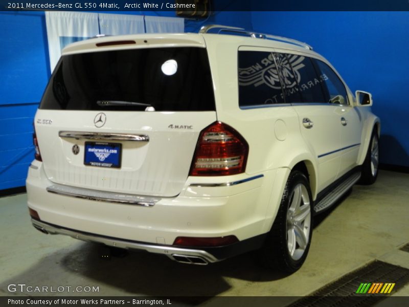 Arctic White / Cashmere 2011 Mercedes-Benz GL 550 4Matic
